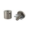Outwater Round Standoffs, 1 in Bd L, Stainless Steel Plain, 1-1/4 in OD 3P1.56.00788